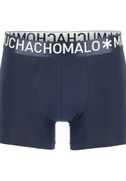Muchachomalo Light Cotton boxershorts (3-pack), heren boxers normale lengte, blauw, rood en zwart