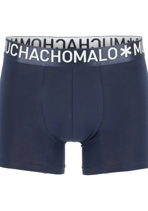 Muchachomalo Light Cotton boxershorts (3-pack), heren boxers normale lengte, blauw, rood en zwart