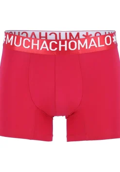 Muchachomalo Light Cotton boxershorts (4-pack), heren boxers normale lengte, blauw, groen, rood en zwart
