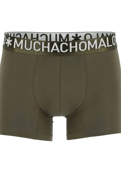 Muchachomalo Light Cotton boxershorts (4-pack), heren boxers normale lengte, blauw, groen, rood en zwart