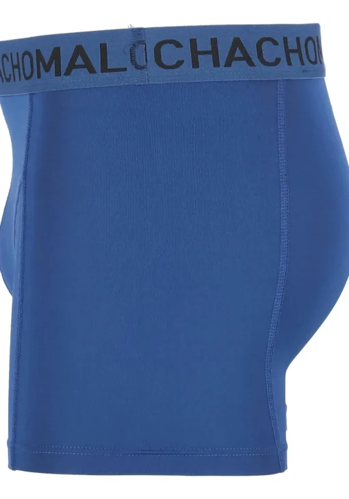 Muchchomalo microfiber boxershorts (2-pack), heren boxers normale lengte, blauw
