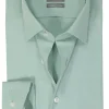 OLYMP comfort fit overhemd, twill, lichtgroen