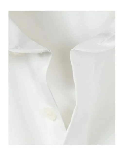 OLYMP Level 5 body fit smoking overhemd, popeline, lichtbeige