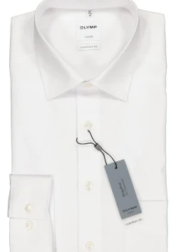 OLYMP Luxor comfort fit overhemd, wit