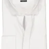 OLYMP Luxor modern fit overhemd, smoking overhemd, wit, gladde stof met wing kraag