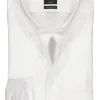 OLYMP Luxor modern fit overhemd, wit met button-down kraag