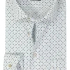 OLYMP modern fit overhemd, popeline, beige dessin