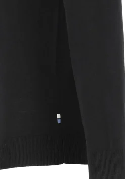 OLYMP modern fit trui wol, V-hals, zwart