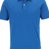 OLYMP Polo Casual, modern fit polo, blauw