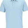 OLYMP Polo Casual, modern fit polo, lichtblauw