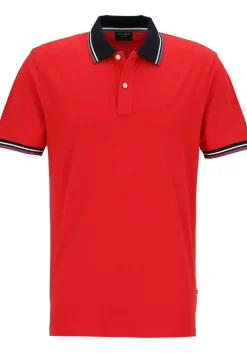 OLYMP Polo Casual, modern fit polo, rood