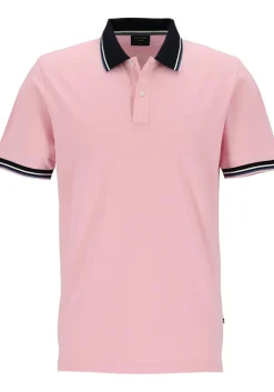 OLYMP Polo Casual, modern fit polo, roze