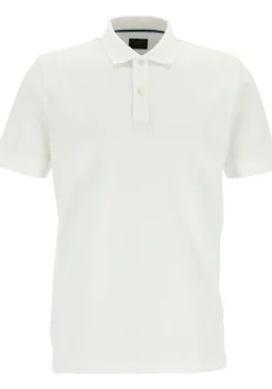 OLYMP Polo Casual, modern fit polo, wit