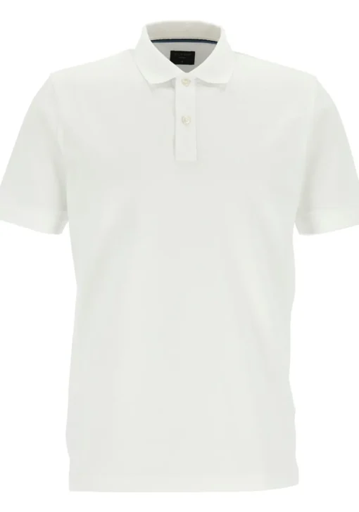 OLYMP Polo Casual, modern fit polo, wit