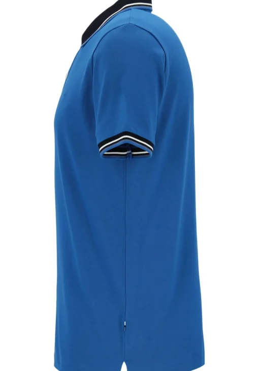 OLYMP Polo Casual, modern fit polo, blauw