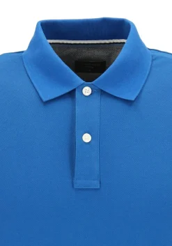 OLYMP Polo Casual, modern fit polo, blauw