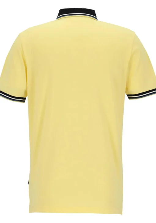 OLYMP Polo Casual, modern fit polo, citroengeel