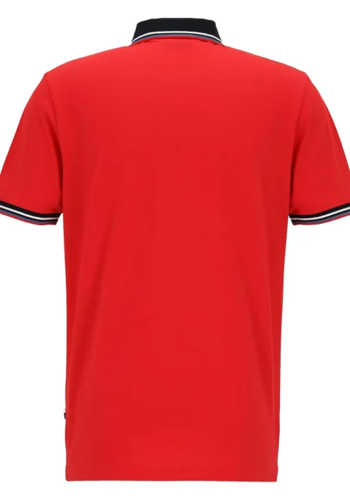 OLYMP Polo Casual, modern fit polo, rood