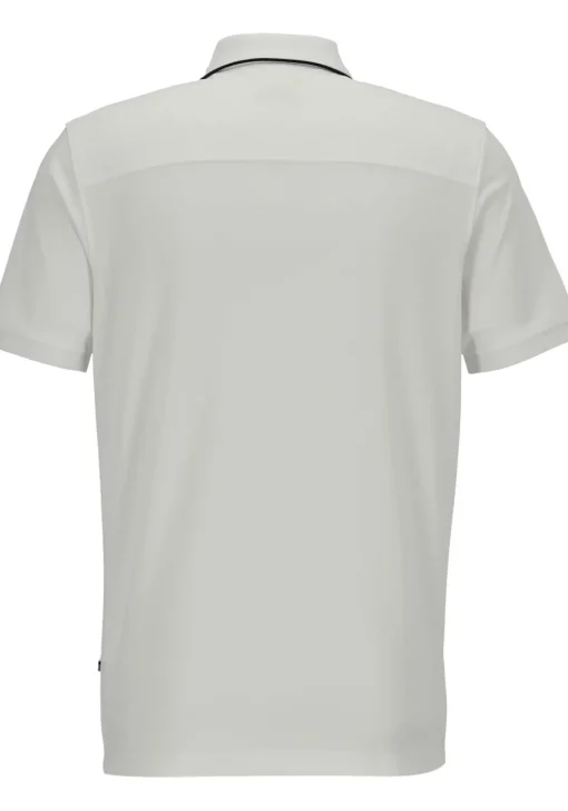 OLYMP Polo Casual, modern fit polo, wit