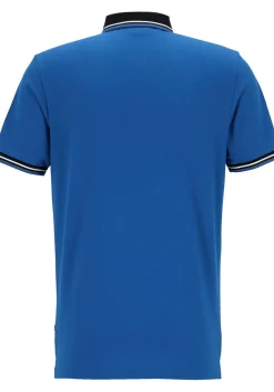OLYMP Polo Casual, modern fit polo, blauw