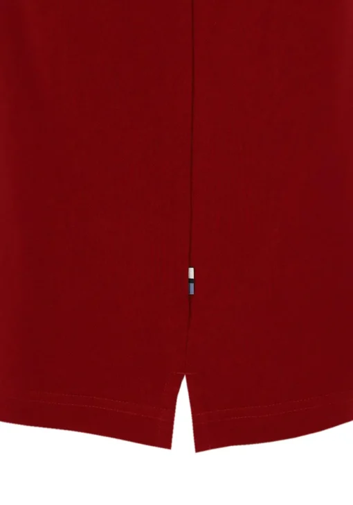 OLYMP Polo Casual, modern fit polo, donkerrood