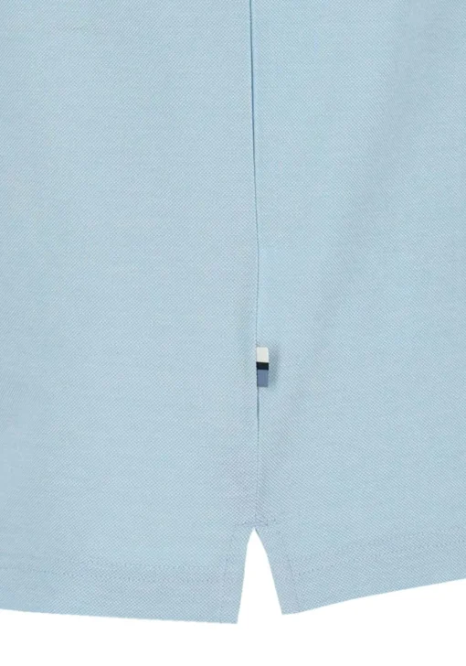 OLYMP Polo Casual, modern fit polo, lichtblauw