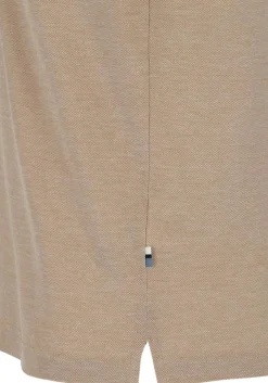 OLYMP Polo Casual, modern fit polo, caramel