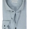 Profuomo slim fit heren overhemd, Oxford, lictblauw