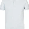Profuomo slim fit heren polo, blauw