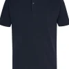 Profuomo slim fit heren polo, navy blauw