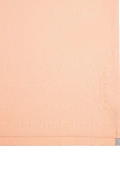 Profuomo slim fit heren polo, oranje