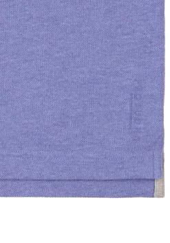 Profuomo slim fit heren polo, paars