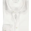 Profuomo slim fit overhemd, twill, wit
