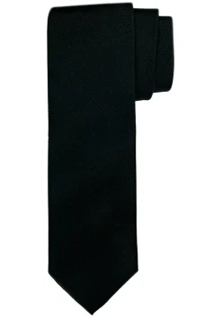 Profuomo stropdas, zijde, zwart