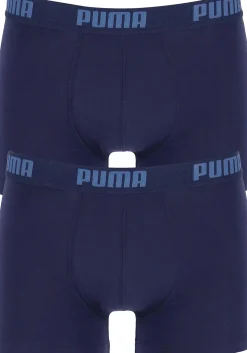 Puma Basic Boxer heren (2-pack), navy blauw