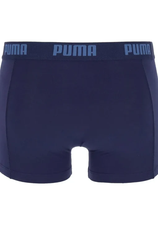 Puma Basic Boxer heren (2-pack), navy blauw