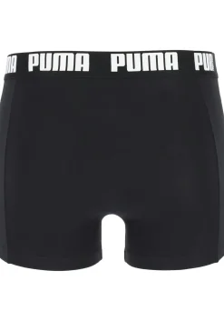 Puma Basic Boxer heren (2-pack), zwart en wit