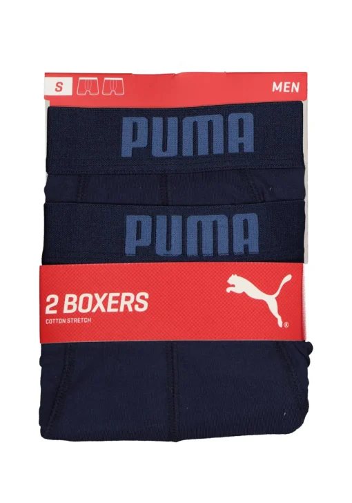 Puma Basic Boxer heren (2-pack), navy blauw