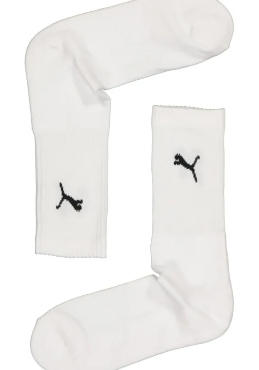 Puma sport cush crew 6-Pack, wit
