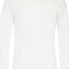 Redmond comfort fit overhemd, popeline, wit