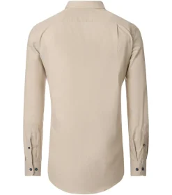 Redmond comfort fit overhemd, Oxford, beige