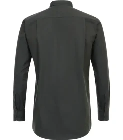 Redmond comfort fit overhemd, twill, groen