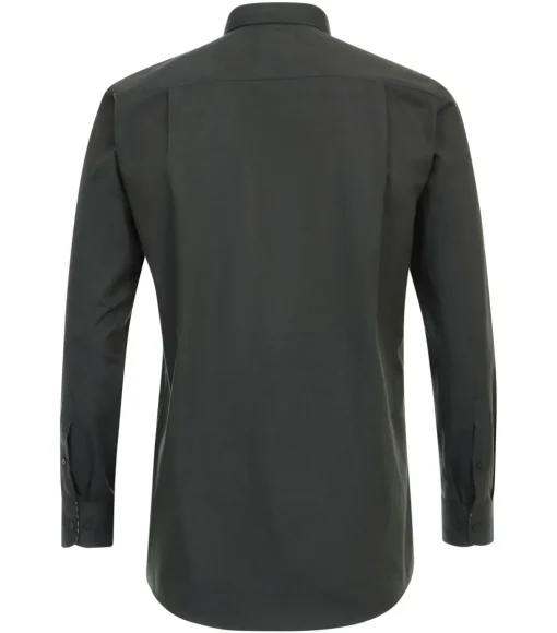Redmond comfort fit overhemd, twill, groen