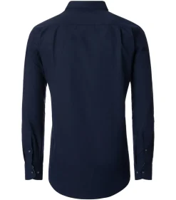 Redmond comfort fit overhemd, Oxford, donkerblauw