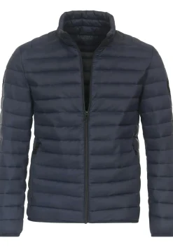 Redmond comfort fit tussenjas, blauw