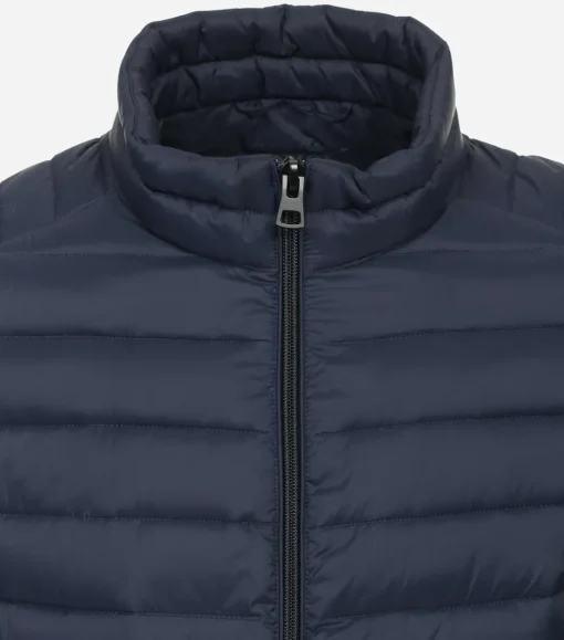 Redmond comfort fit tussenjas, blauw