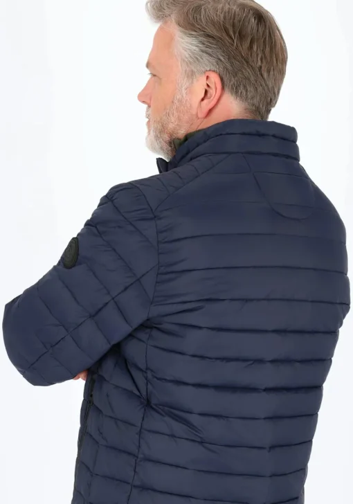Redmond comfort fit tussenjas, blauw