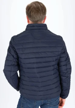 Redmond comfort fit tussenjas, blauw