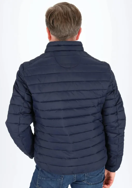 Redmond comfort fit tussenjas, blauw