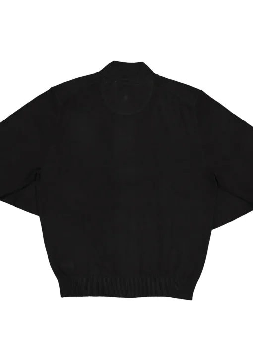 Redmond heren vest katoen, met rits, zwart